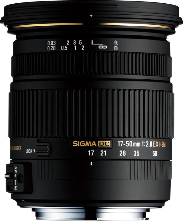 Lente Sigma 17-50mm 2.8 EX DC OS HSM para Nikon