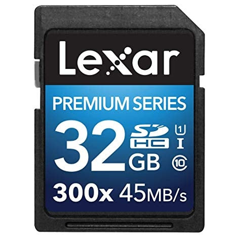 Tarjeta de memoria Lexar 32gb SDHC 300x  UHS-1 clase 10 platinum