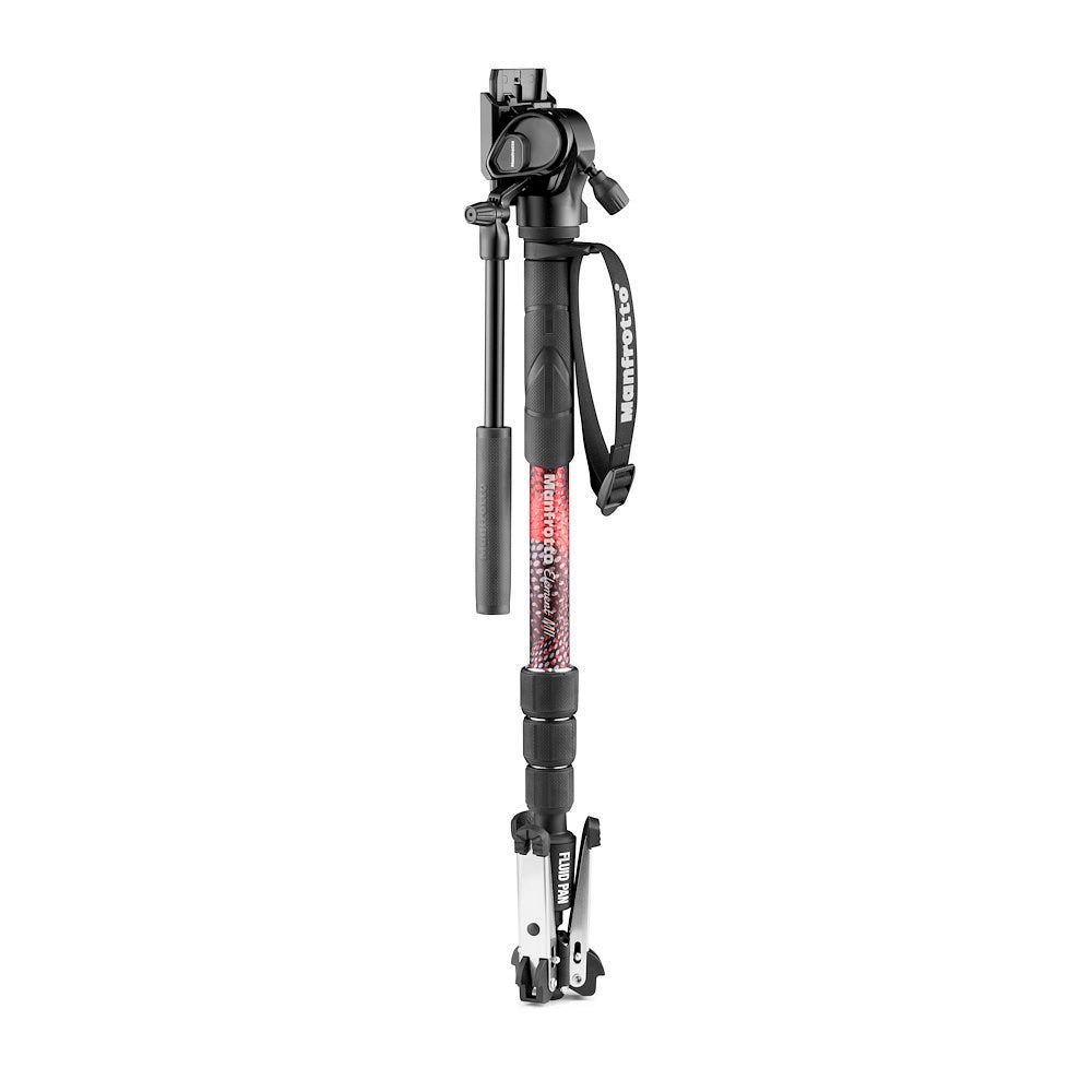Monopie Manfrotto con Cabezal 4 Secciones Element MII