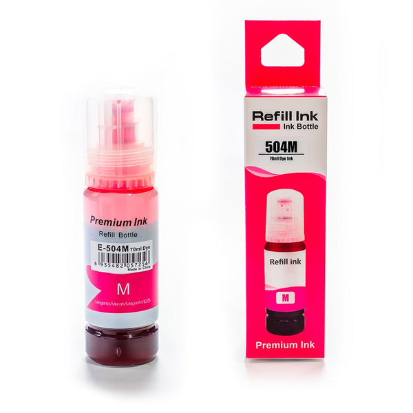 Tinta  E-504M Magenta Compatible con Epson L4150 L4160 L616