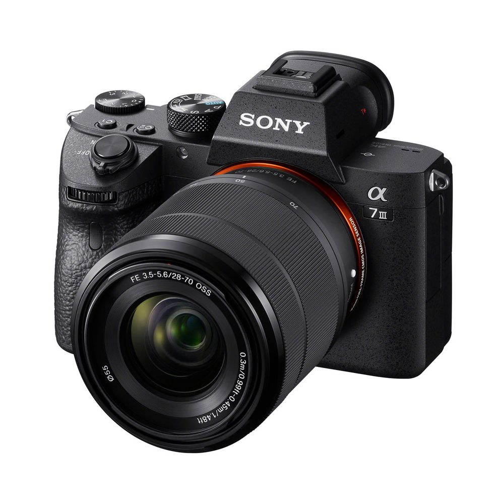 Cámara Mirrorless Sony Alpha a7 III con Lente FE 28-70mm f/ 3.5-5.6 OSS