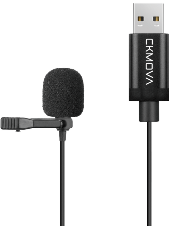 Micrófono LUM2 Lavalier USB Ckmova
