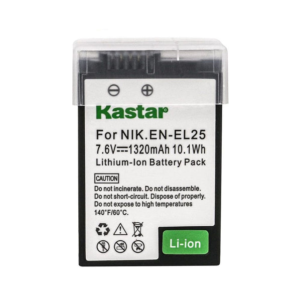 Batería Kastar EN-EL25 para Nikon EN-EL25, EN-EL25a