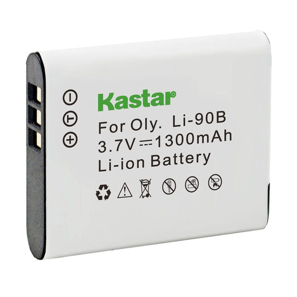 Batería Kastar LI-90B Olympus SH-1, SH-60