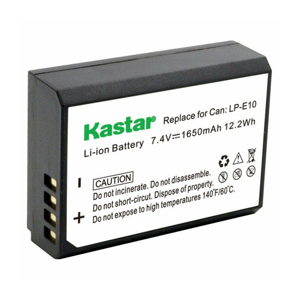Batería Kastar LP-E10 Canon EOS 1100D, EOS 1200D