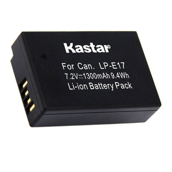 Batería Kastar LP-E17 Canon EOS REBEL T6i, EOS M3