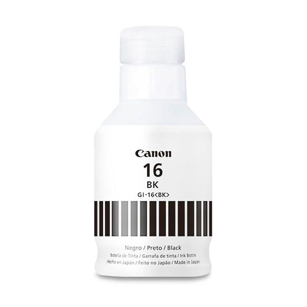 Botella de Tinta Canon GI-16 BK Negro para Pixma GX6010