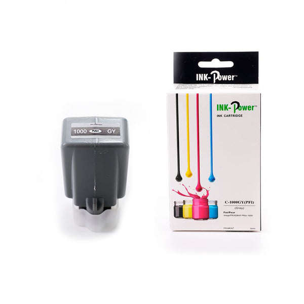 Tinta PFI-1000 GY Gris Compatible con imagePROGRAF PRO-1000