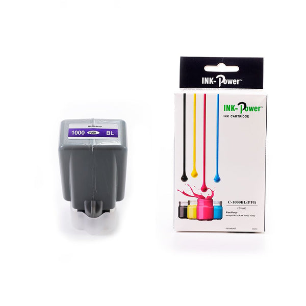 Tinta PFI-1000 BL Azul Compatible con imagePROGRAF PRO-1000