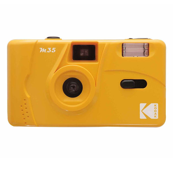 Cámara Kodak M35 Reutilizable Rollo 35mm con Flash Amarillo