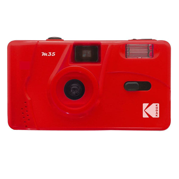 Cámara Kodak M35 Reutilizable Rollo 35mm con Flash Rojo