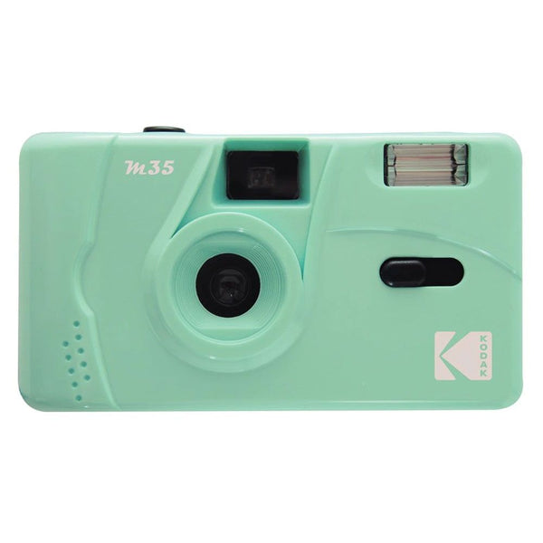 Cámara Kodak M35 Reutilizable Rollo 35mm con Flash Verde