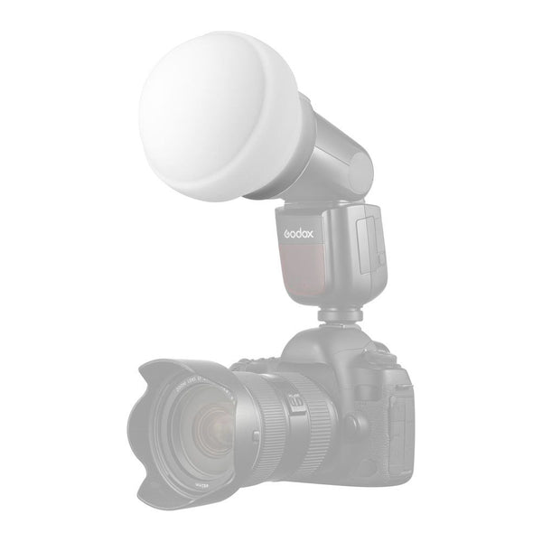 Difusor Redondo Plegable para Flash V1 AD100 Pro AK-R22 Godox
