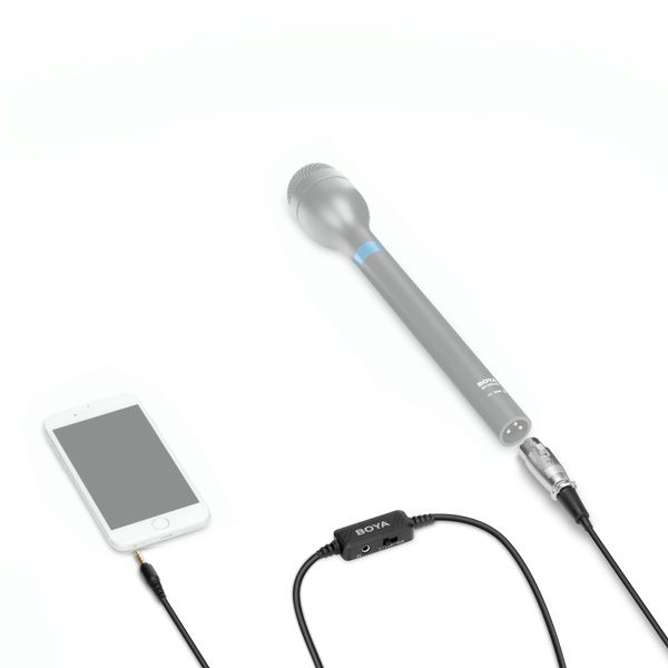 Cable plug para micrófono de 3.5mm a XLR BOYA BCA6