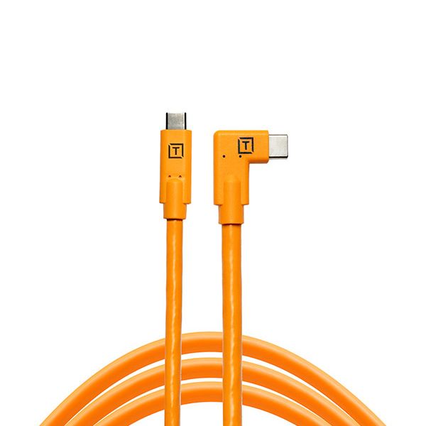 Cable TetherPro USB-C a USB-C Ángulo Recto Tether Tools 4.6m