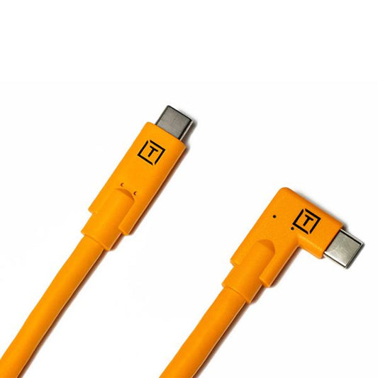 Cable TetherPro USB-C a USB-C Ángulo Recto Tether Tools 4.6m