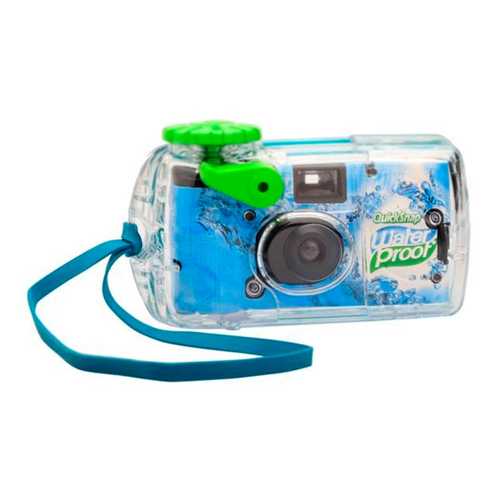 Paquete de 4 cámaras desechables subacuáticas impermeables de un solo uso,  1.378 in, película ISO 400, 27 exposición para verano, playa, vacaciones