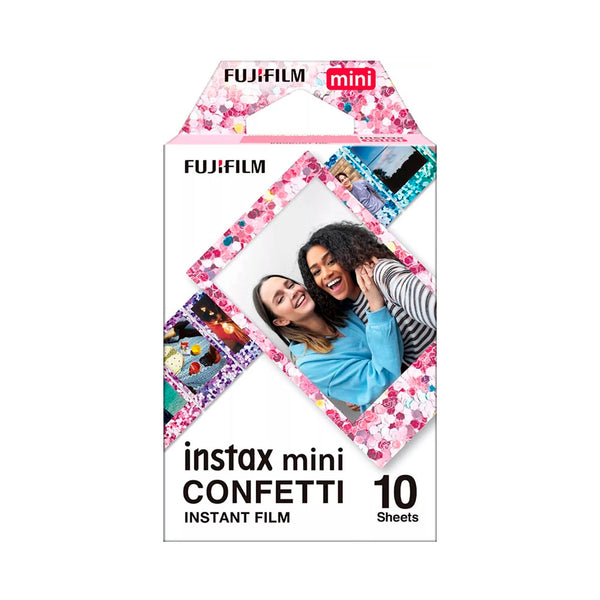 Cartucho Instax Mini Confetti 10 hojas Fujifilm