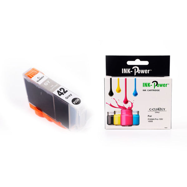 Tinta CLI-42 GY Gris Compatible con Pixma PRO-100 y PRO-100S