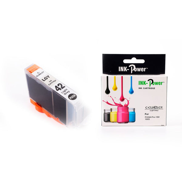 Tinta CLI-42 LGY Gris Claro Compatible con Pixma PRO-100 y PRO100S