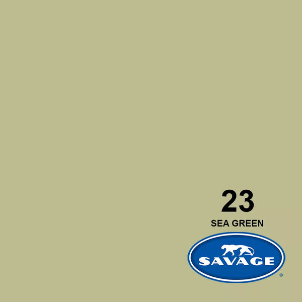 Ciclorama de Papel Sea Green #23 Savage 2.7x11m
