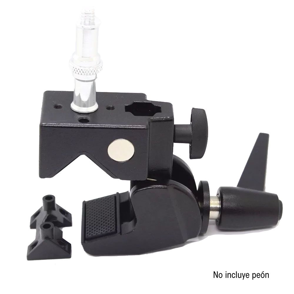 Clip Multifuncional Super Clamp para Estudio Fotográfico Profoto