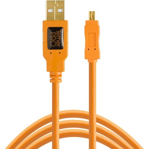 Cable TetherPro USB 2.0 a Mini-B 8-Pin Tether Tools