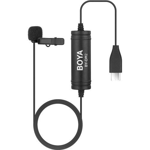 Micrófono Lavalier Omnidireccional USB-C DM2 Boya