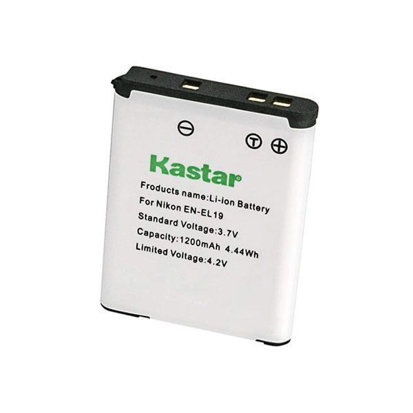 Batería Kastar EN-EL19 Nikon D5200, Coolpix P7000
