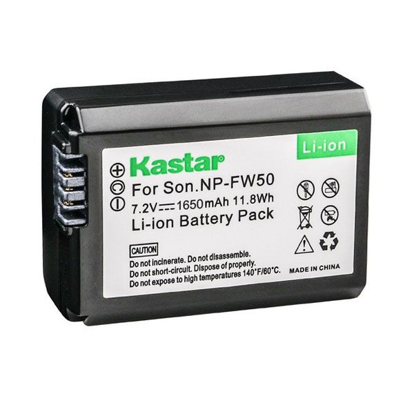 Batería Kastar FW50 Sony Alpha a5000, NEX-3