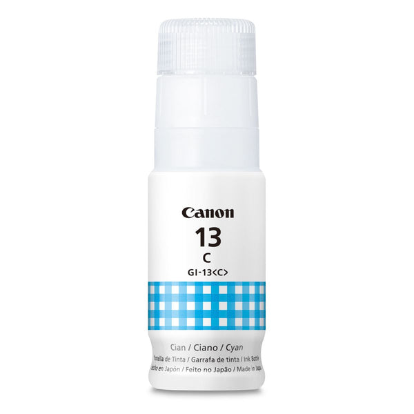 Botella de Tinta Canon GI-13 C Cyan para PIXMA G610