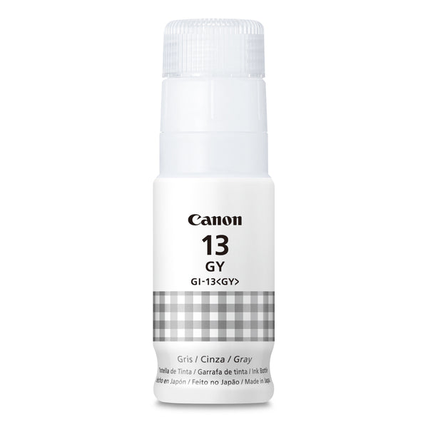 Botella de Tinta Canon GI-13 GY Gris para PIXMA G610