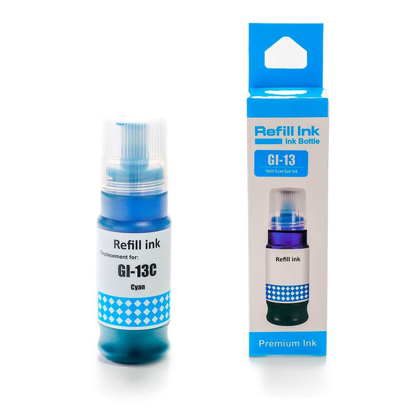 Tinta Cyan Compatible con Impresora Pixma G510 G610
