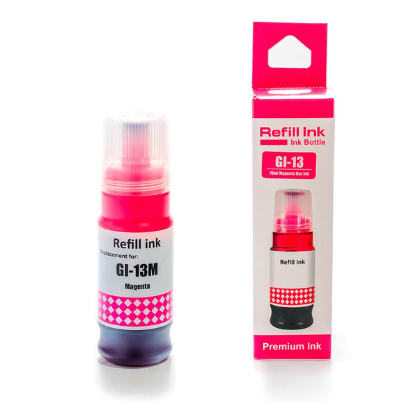 Tinta GI-13M Magenta Compatible con Impresora Pixma G510 G610