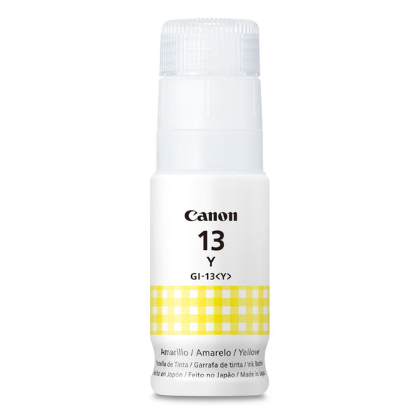 Botella de Tinta Canon GI-13 Y Amarillo para PIXMA G610