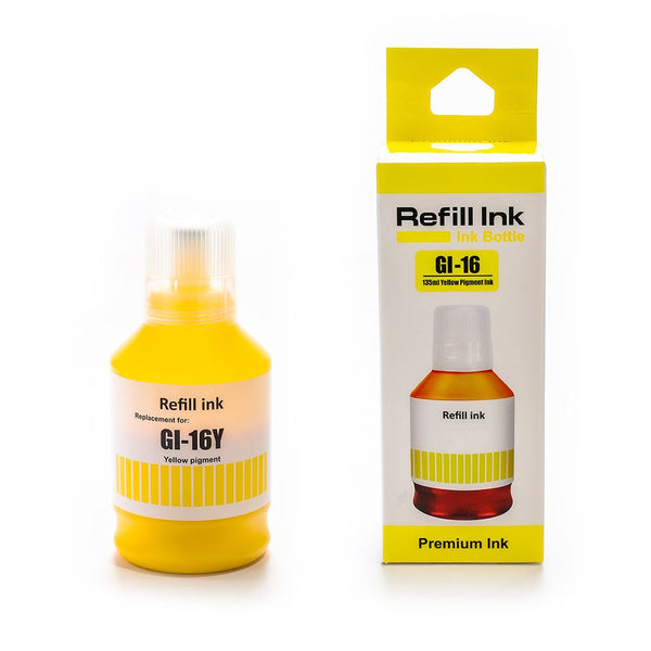 Tinta GI-16Y Amarillo Compatible con MAXIFY GX7010 GX6010