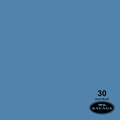 Ciclorama de Papel Gulf Blue #30 Savage