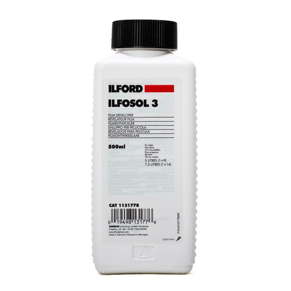 Liquido de  Revelado Ilford ILFOSOL 3 500ml