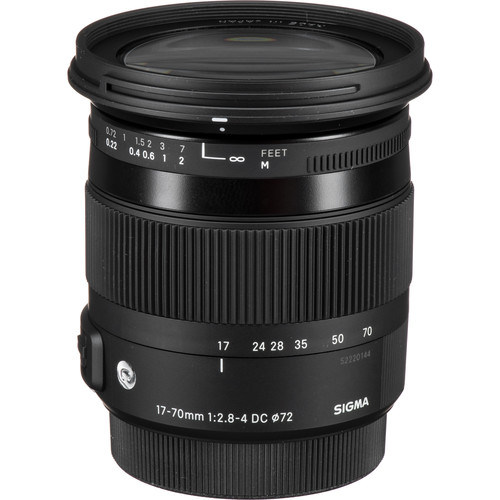 Lente Sigma 17-70mm f/2.8-4 DC MC OS para Canon