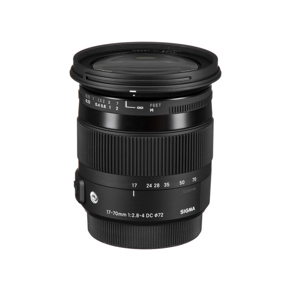 Lente sigma 17-70mm f/2.8-4 DC MC OS para Nikon