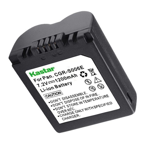 Bateria Kastar CGA-S006 para Lumix DMC-FZ18