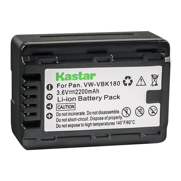 Bateria Kastar VW-VBK180 para Panasonic