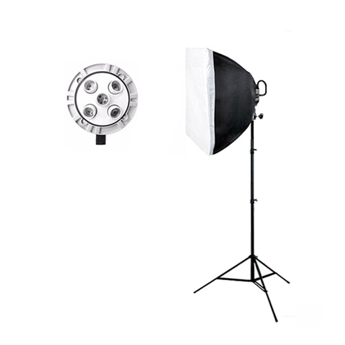 Kit de Iluminación Continua TL-5 con Socket Softbox y Tripie Godox