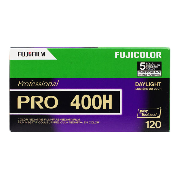 Kit 5 Películas Film Profesional PRO 400H 120 Roll Fujifilm