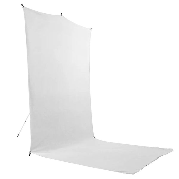 Kit Fondo Extensible Savage Blanco con Portafondo 1.5x3.6m