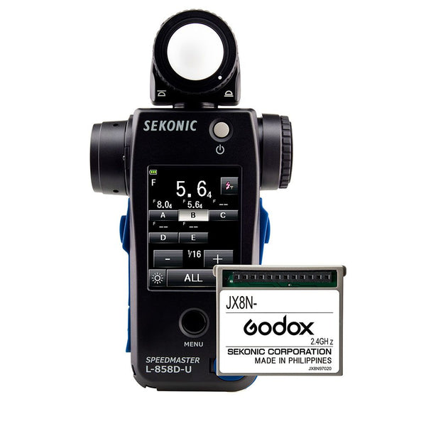 Exposímetro Sekonic L-858D+RT-GX Speedmaster
