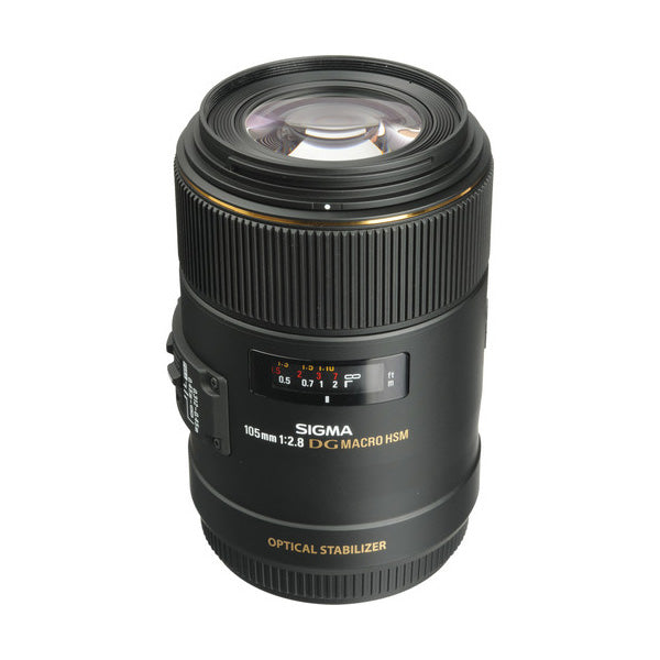 Lente Sigma 105mm F 2.8 EX DG Macro OS HSM  para Canon