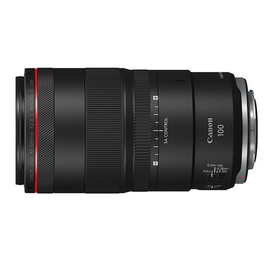 Lente Canon RF 100mm F/2.8L Macro IS USM