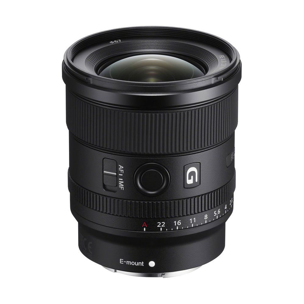 Lente Sony FE 20mm F1.8 G