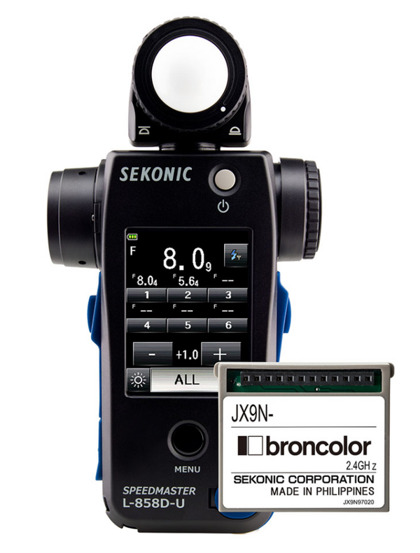 Exposímetro Sekonic L-858D+RT-BR Speedmaster